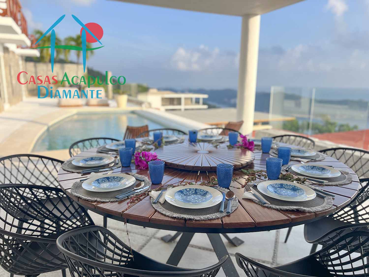 Brisas del Marqués Palmetto 9 Villa Frida - Terraza y alberca 9